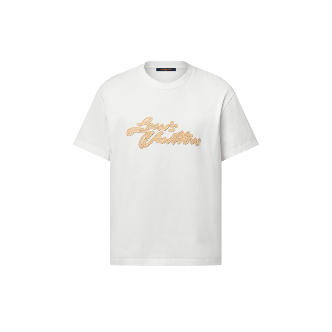 Embroidered Signature T-Shirt - Ready-to-Wear | Louis Vuitton India